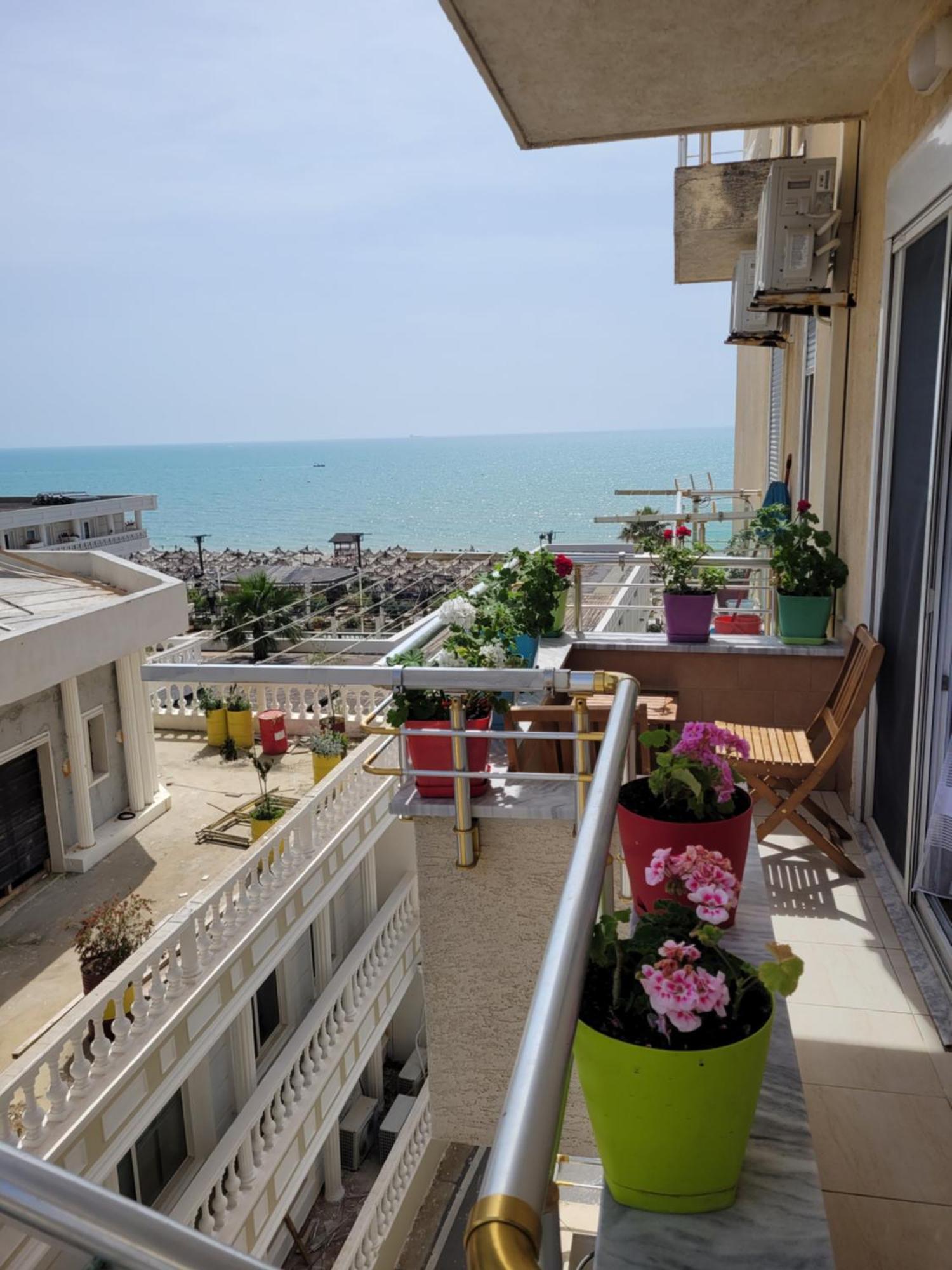Beach View Apartment, Golem Durrës Exterior foto